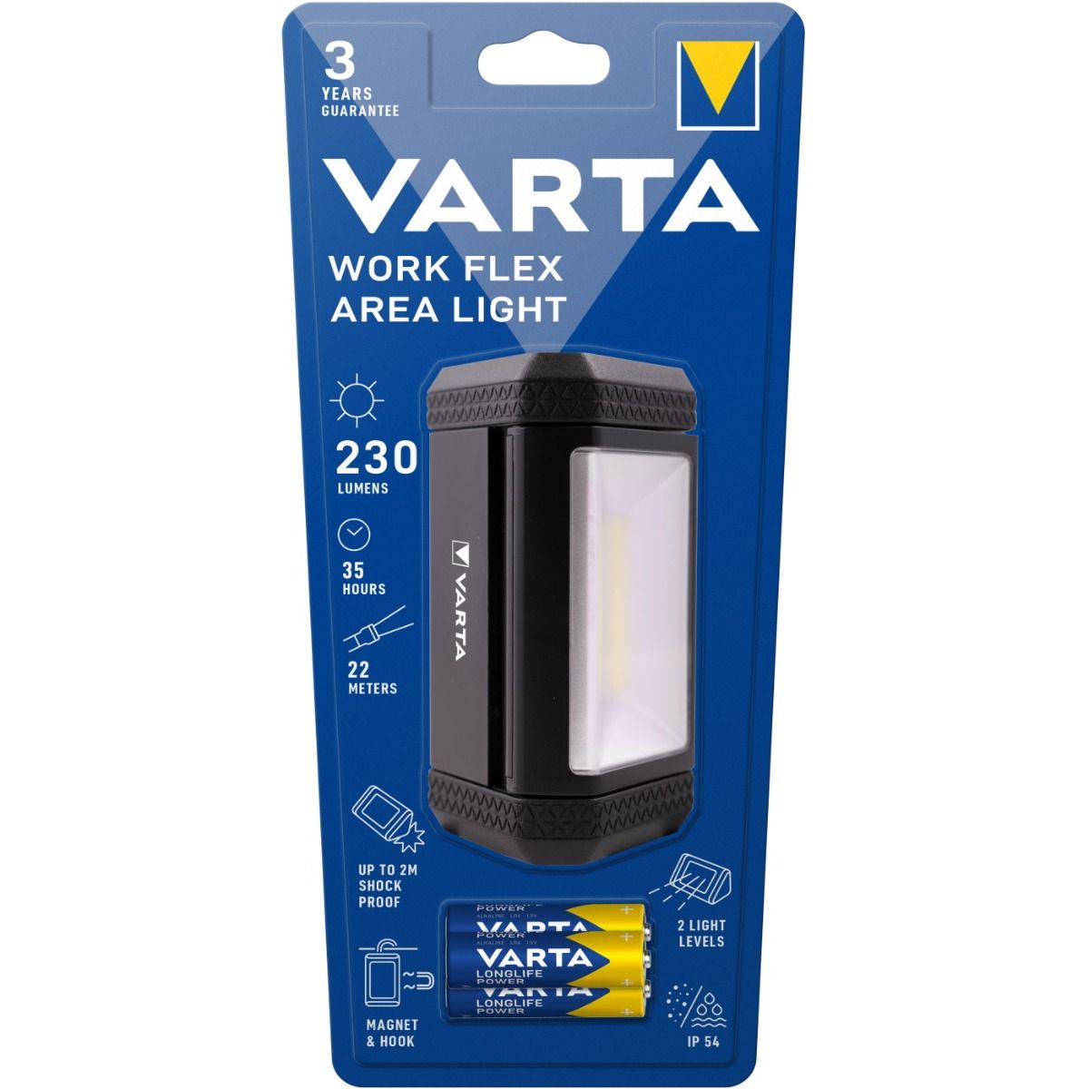 Varta Φακός Εργασίας 17648 Work Flex Area Light LED 3xAA (Περιλαμβ.) Varta Φακός Εργασίας 17648 Work Flex Area Light LED 3xAA (Περιλαμβ.)