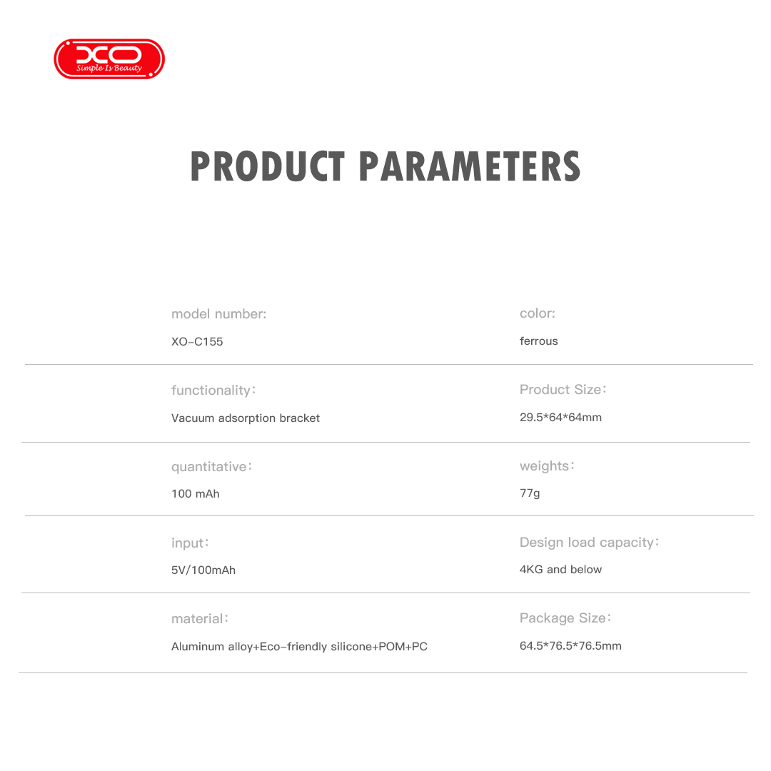 XO C155 Μαγνητική Βάση XO C155 Μαγνητική Βάση - Image 5