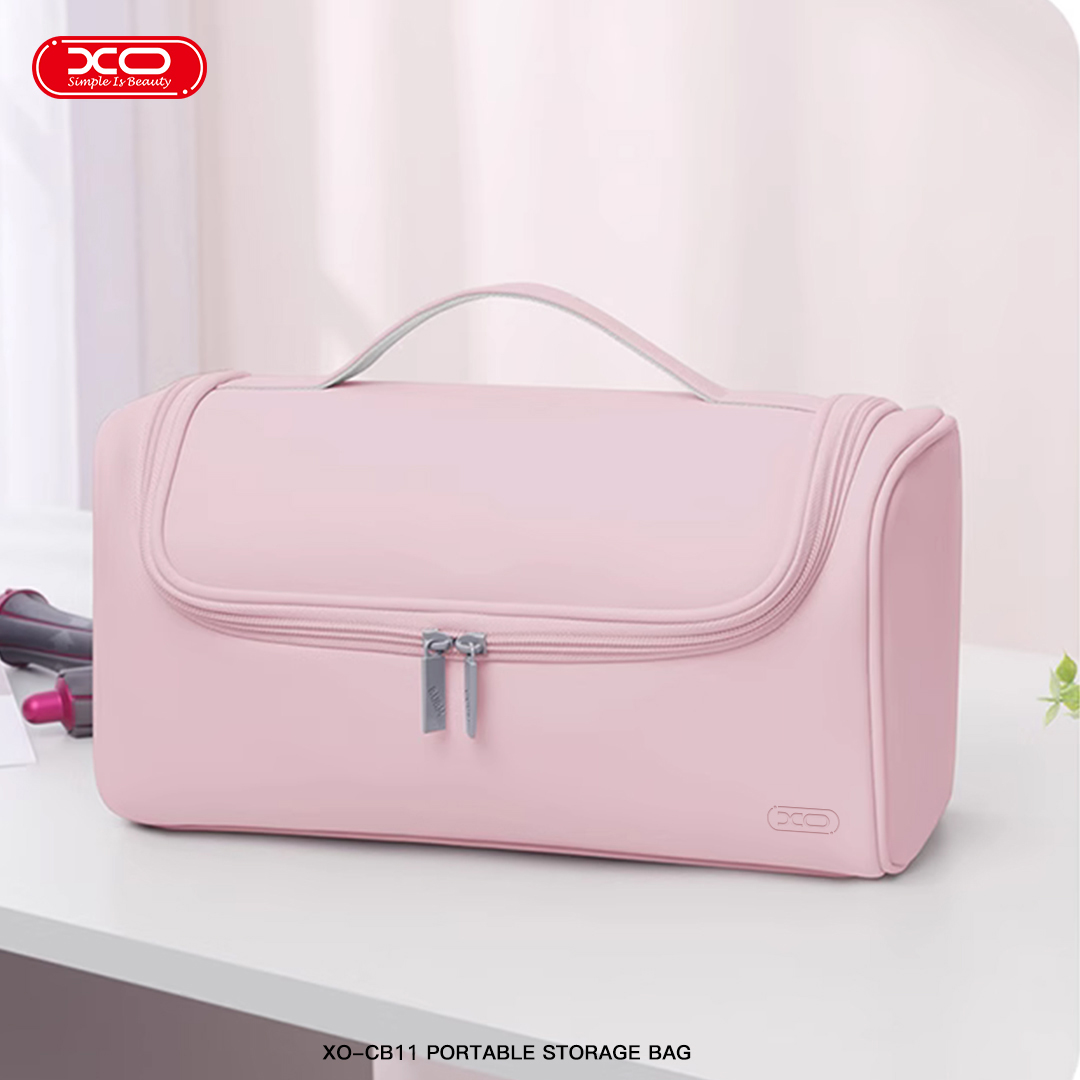 XO CB11 Τσάντα Αποθήκευσης Μπάνιου Ροζ XO CB11 Τσάντα Αποθήκευσης Μπάνιου Ροζ - Image 3
