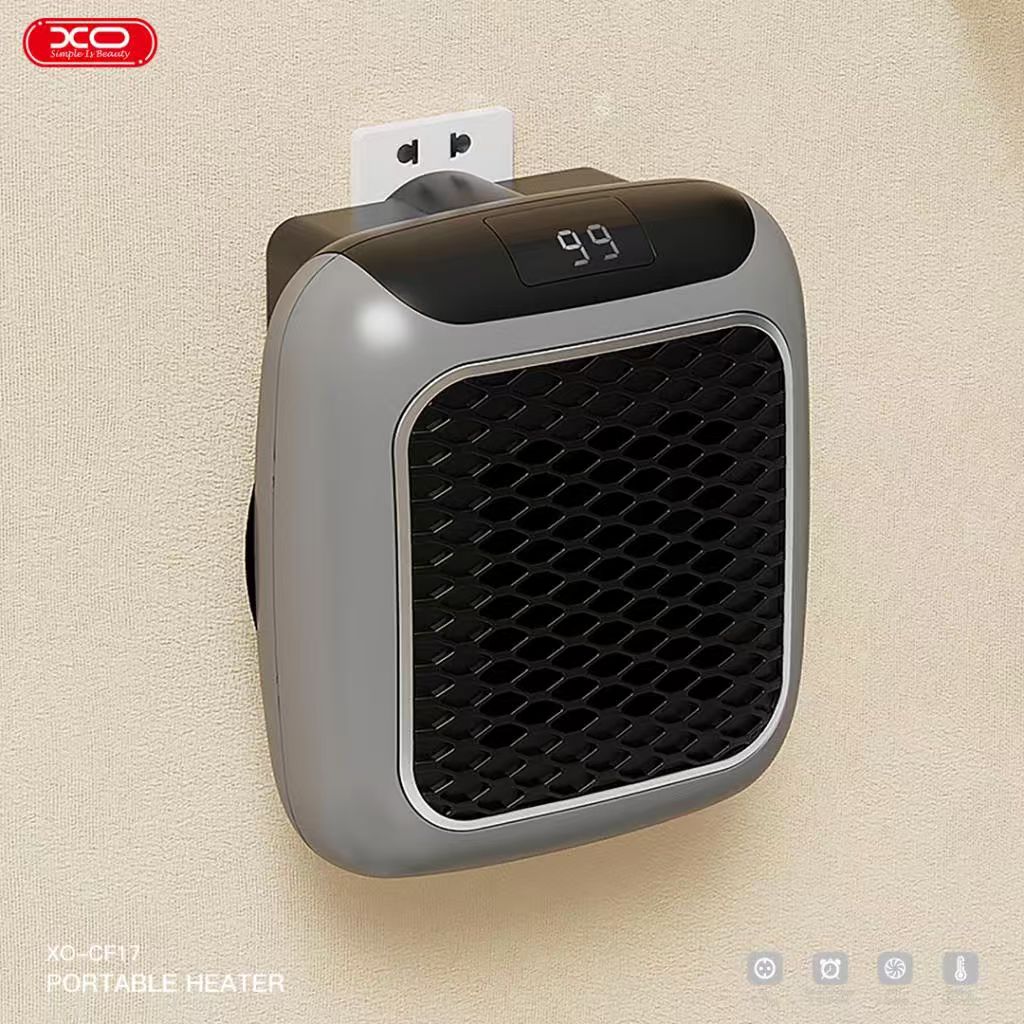 XO CF17 Mini Φορητή Μονάδα Θέρμανσης Τετράγωνη 400W XO CF17 Mini Φορητή Μονάδα Θέρμανσης Τετράγωνη 400W - Image 4