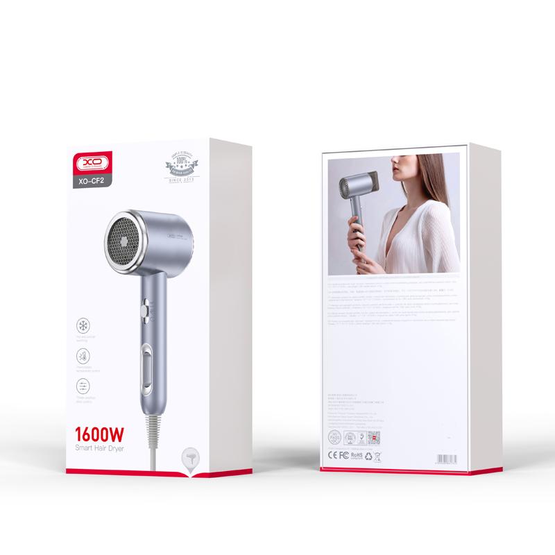 XO CF2 1600W Πιστολάκι Μαλλιών Ταξιδίου Μπλέ XO CF2 1600W Πιστολάκι Μαλλιών Ταξιδίου Μπλέ - Image 2