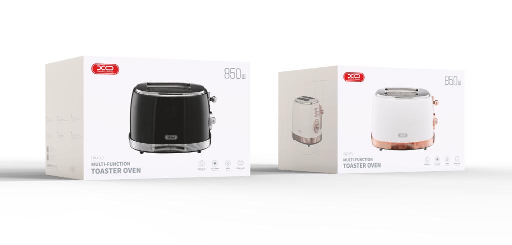 XO CF7 Φρυγανιέρα 2 Θέσεων Λευκό XO CF7 Φρυγανιέρα 2 Θέσεων Λευκό - Image 2