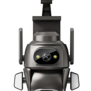 XO CR04 400W Pixel Dual Screen Outdoor Dome Camera