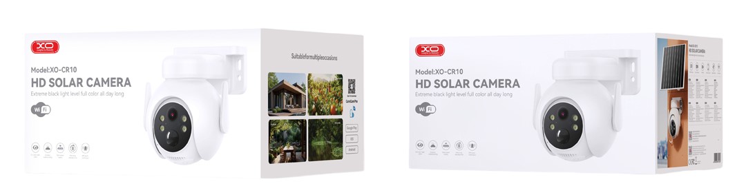 XO CR10 Εξωτερική Ηλιακή Έγχρωμη Κάμερα 300W WiFi XO CR10 Εξωτερική Ηλιακή Έγχρωμη Κάμερα 300W WiFi - Image 5