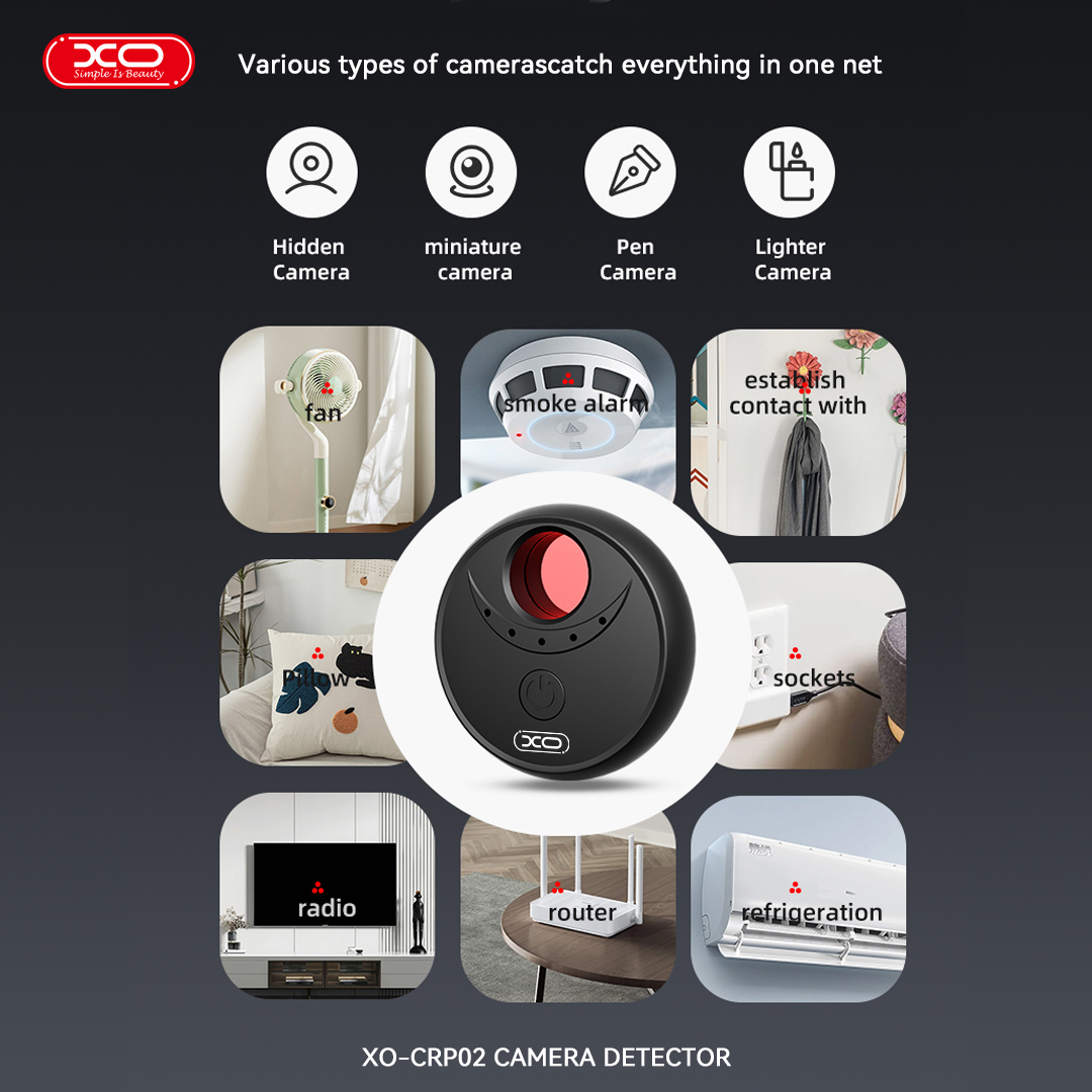 XO CRP02 Smart Ανιχνευτής Κάμερας XO CRP02 Smart Ανιχνευτής Κάμερας - Image 6