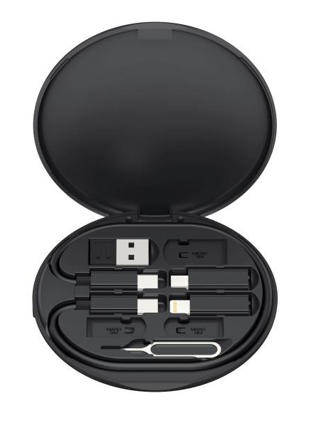 XO CX031 Adapter Family Box + Μαγνητικός ασύρματος φορτιστής 15W Μαύρο XO CX031 Adapter Family Box + Μαγνητικός ασύρματος φορτιστής 15W Μαύρο