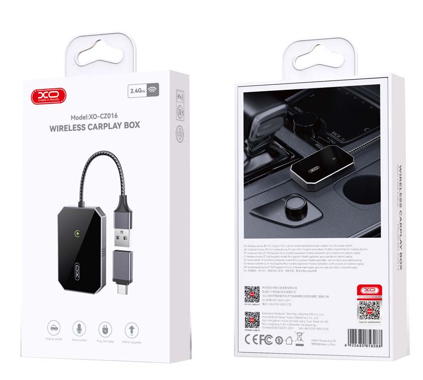 XO CZ016 Carplay Screen Box για iOS XO CZ016 Carplay Screen Box για iOS - Image 5
