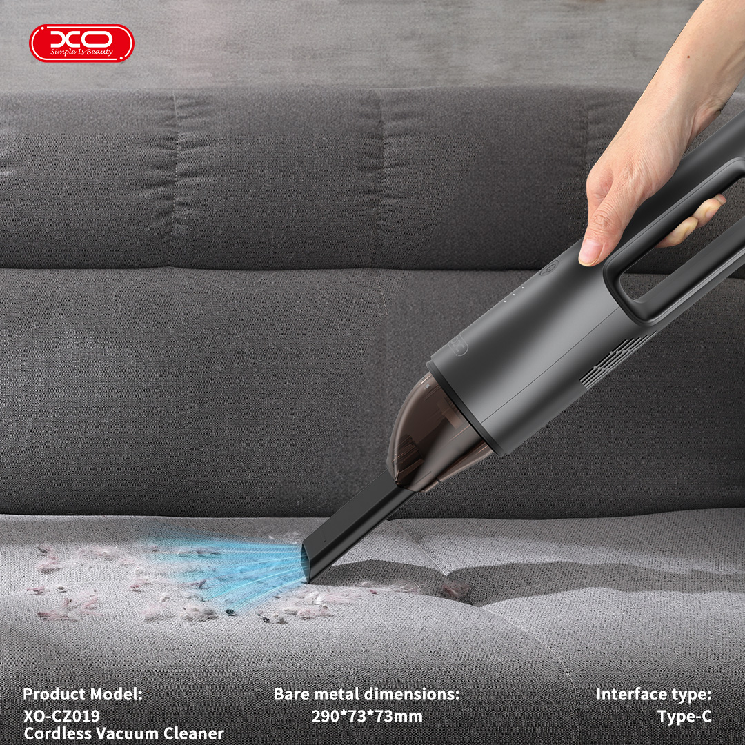 XO CZ019 Smart Ασύρματη Ηλεκτρική Σκούπα Σπιτιού και Αυτοκινήτου 5000mAh XO CZ019 Smart Ασύρματη Ηλεκτρική Σκούπα Σπιτιού και Αυτοκινήτου 5000mAh - Image 2