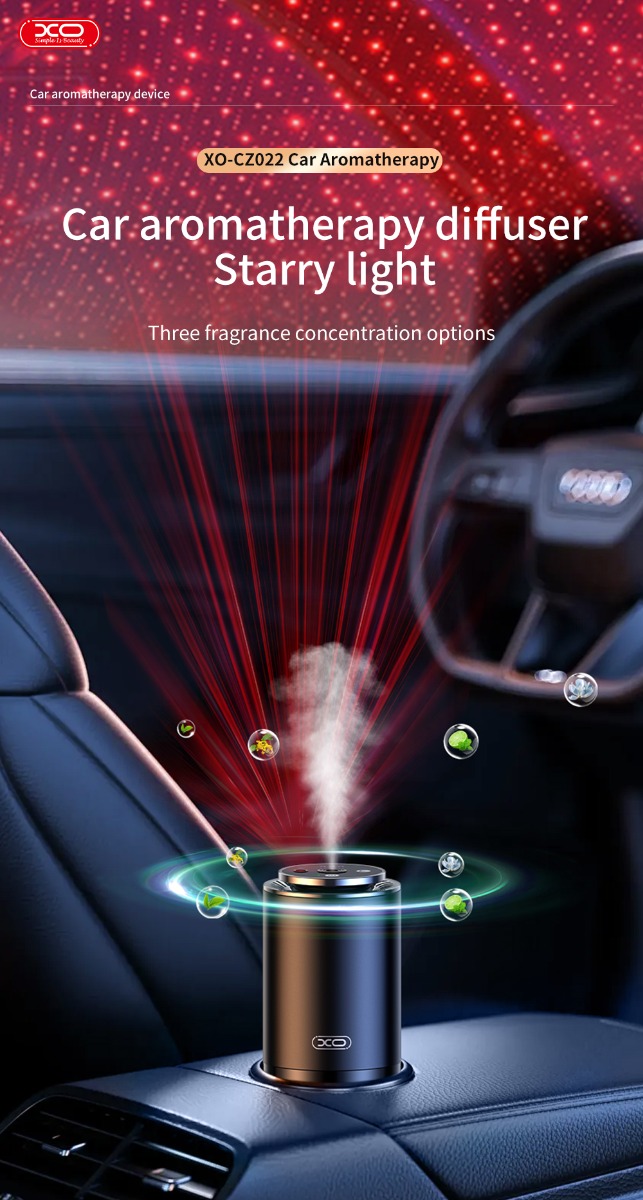 XO CZ022 Αρωματικός Υγραντήρας Αυτοκινήτου XO CZ022 Αρωματικός Υγραντήρας Αυτοκινήτου - Image 2