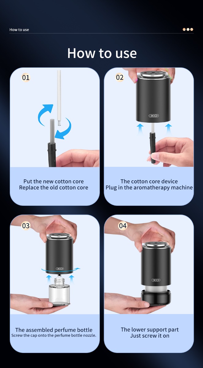 XO CZ022 Αρωματικός Υγραντήρας Αυτοκινήτου XO CZ022 Αρωματικός Υγραντήρας Αυτοκινήτου - Image 6