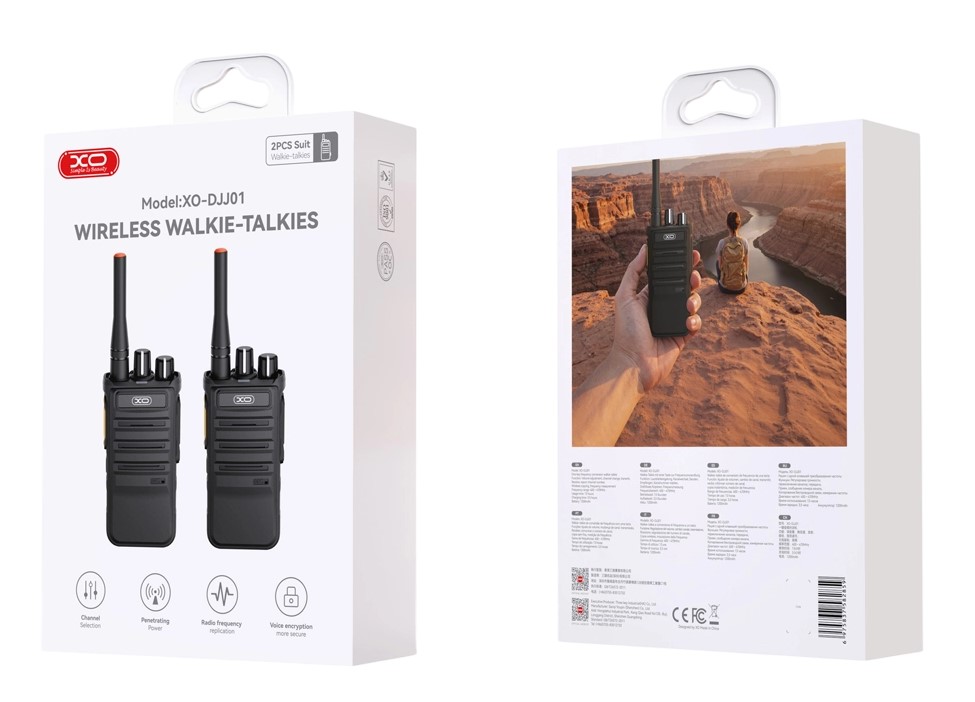XO-DJJ01 Ζευγάρι Ασύρματων - Walkie Talkie XO-DJJ01 Ζευγάρι Ασύρματων - Walkie Talkie - Image 7