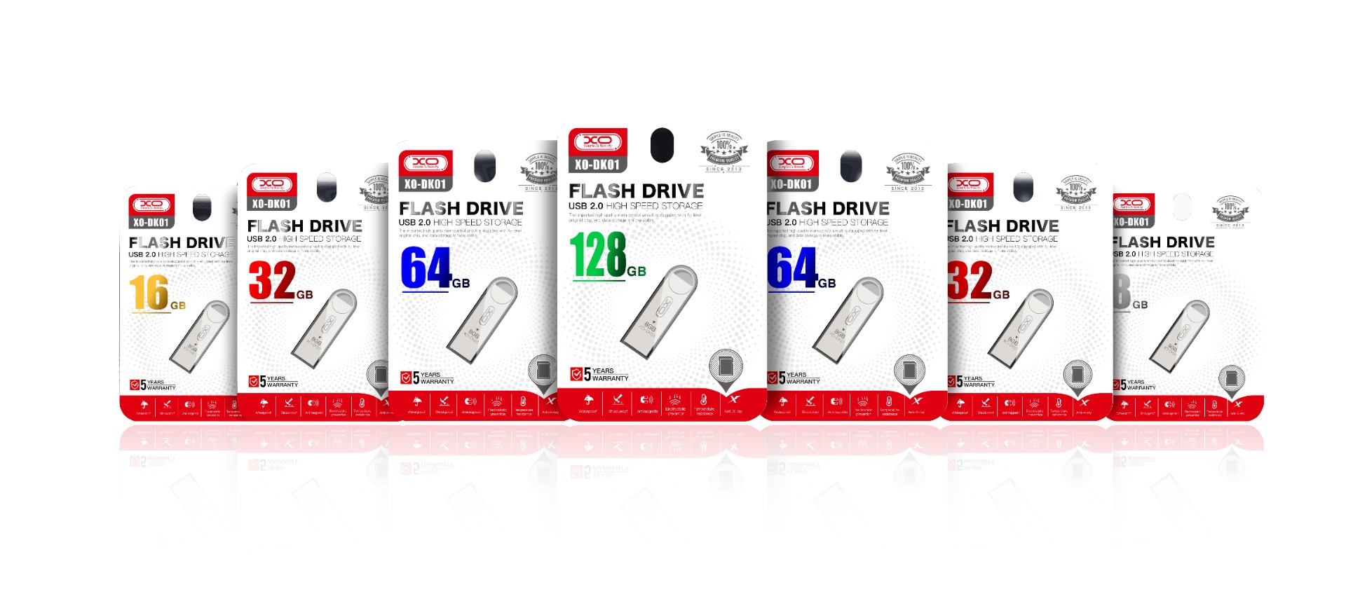 XO DK01 USB2.0 Στικάκι 16GB XO DK01 USB2.0 Στικάκι 16GB - Image 2