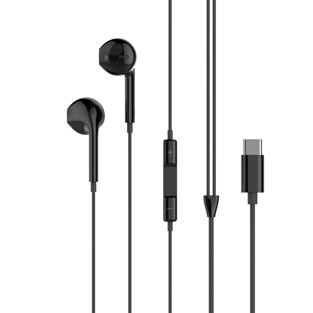 XO EP72 2ης Γενιάς Type-C Handsfree Μαύρο με Ψηφιακή Αποκωδικοποίηση XO EP72 2ης Γενιάς Type-C Handsfree Μαύρο με Ψηφιακή Αποκωδικοποίηση - Image 2