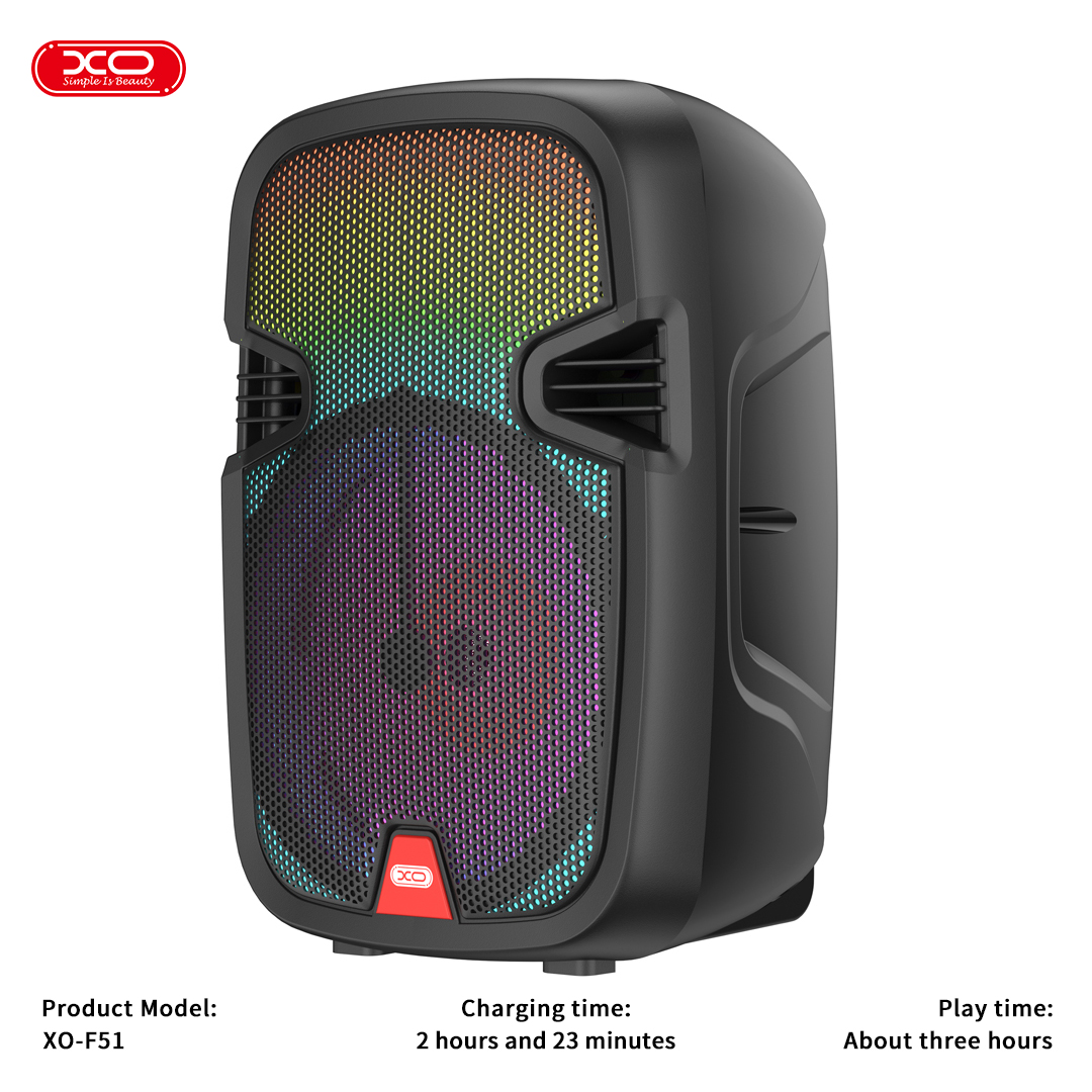 XO F51 Colored Jade Εξωτερικό Ηχείο RGB Bluetooth 10W XO F51 Colored Jade Εξωτερικό Ηχείο RGB Bluetooth 10W - Image 4