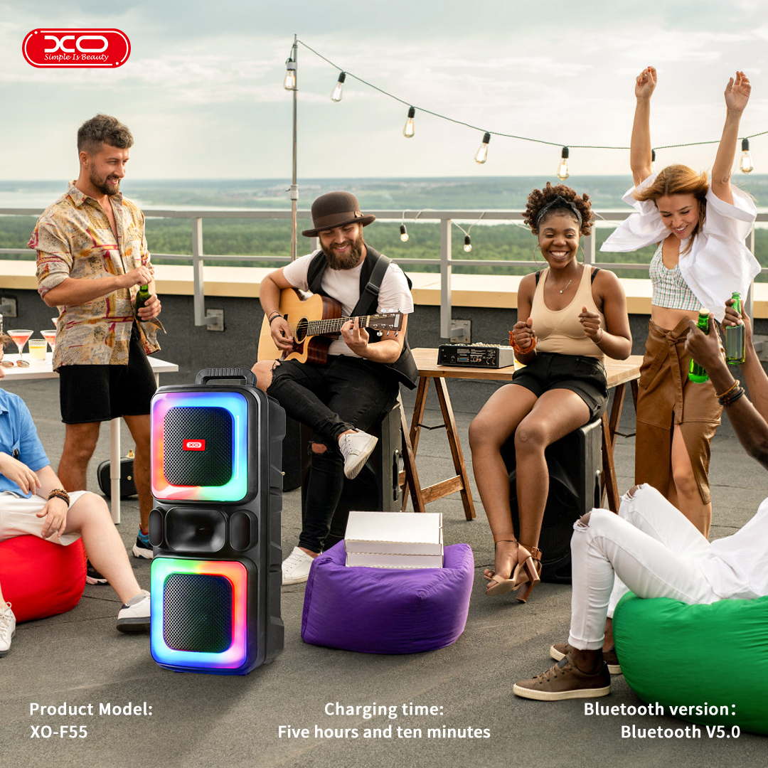 XO F55 Boat Διπλό Ηχείο Bluetooth 8' Horn RGB 20W XO F55 Boat Διπλό Ηχείο Bluetooth 8' Horn RGB 20W - Image 2