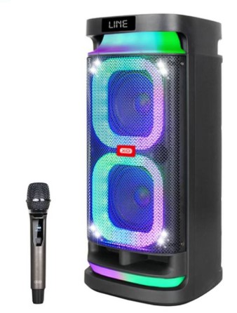 XO F58 Shine Διπλό 6-inch Woofer RGB Bluetooth Ηχείο 40W XO F58 Shine Διπλό 6-inch Woofer RGB Bluetooth Ηχείο 40W - Image 4