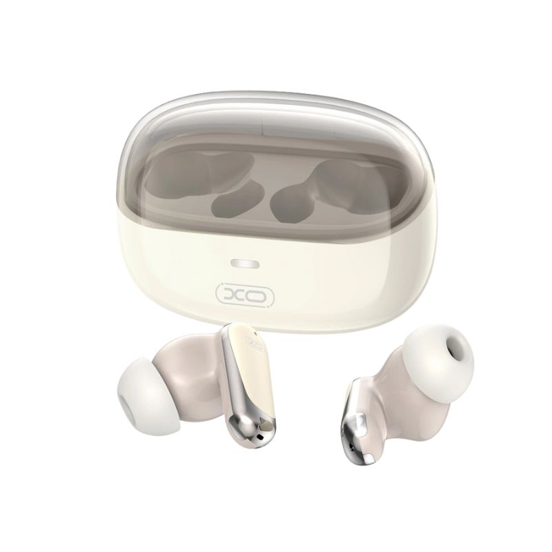 XO G42 Earbuds ANC & ENC με Dual-Mic TWS Μπεζ XO G42 Earbuds ANC & ENC με Dual-Mic TWS Μπεζ - Image 2