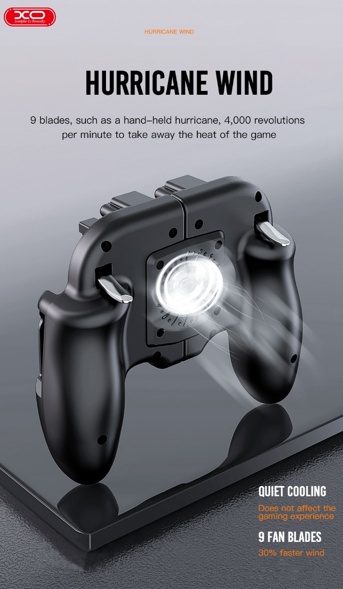 XO H6A Ασύρματο Gamepad με ψύκτρα (χωρίς μπαταρία) XO H6A Ασύρματο Gamepad με ψύκτρα (χωρίς μπαταρία) - Image 3