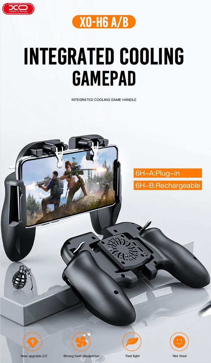 XO-H6B Ασύρματο Gamepad Με Ψύκτρα (με μπαταρία) XO-H6B Ασύρματο Gamepad Με Ψύκτρα (με μπαταρία) - Image 5