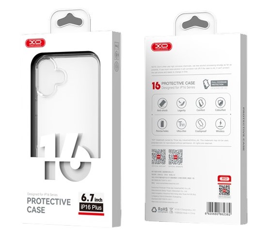 XO K04 iP16 6.1" TPU+Acrylic Θήκη XO K04 iP16 6.1" TPU+Acrylic Θήκη - Image 3