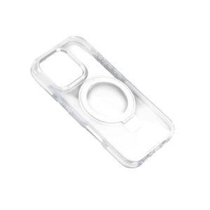 XO K31 iP16 6.1" TPU+Ακρυλική Μαγνητική Θήκη Τηλεφώνου Λευκό