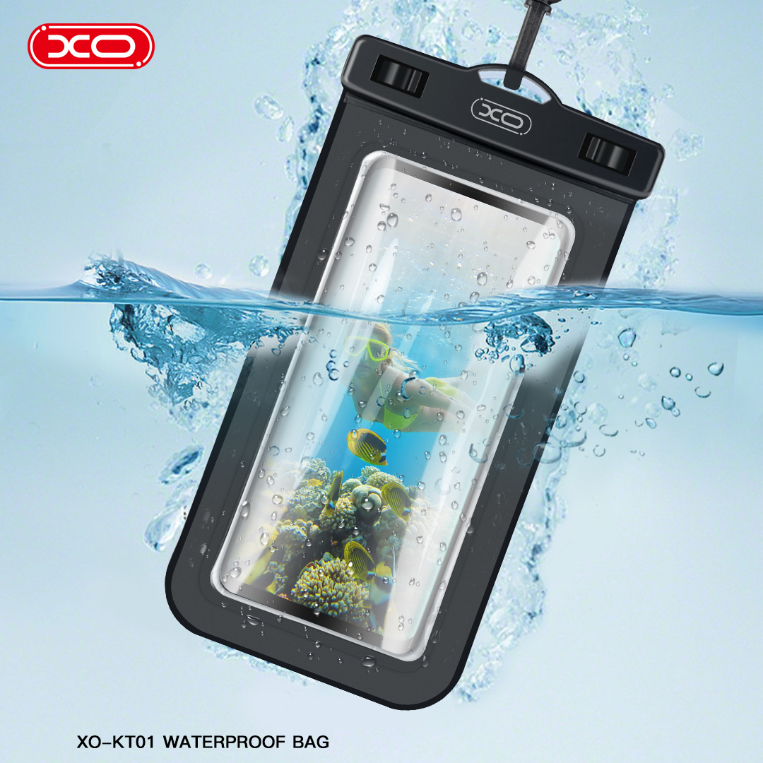 XO KT01 PVC Αδιάβροχη Θήκη Τηλεφώνου με Κλιπ XO KT01 PVC Αδιάβροχη Θήκη Τηλεφώνου με Κλιπ - Image 3