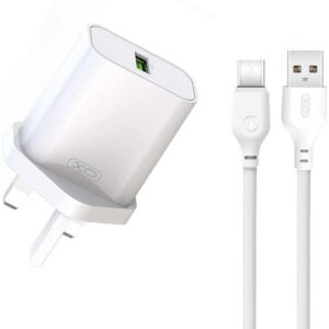 XO L103 (UK) QC3.0 18W Φορτιστής με Καλώδιο TYPE-C (NB103)