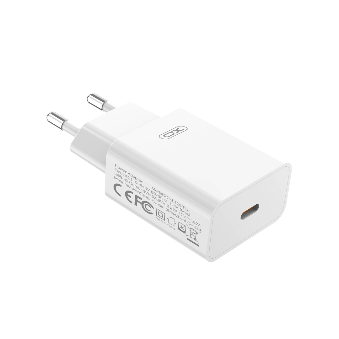 XO L126 USB-C PD20W Fast Charging Charger XO L126 USB-C PD20W Fast Charging Charger - Image 5