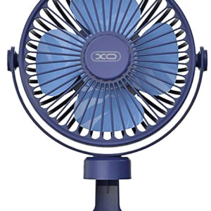 XO MF78 Επιτραπέζιος Ανεμιστήρας 4 ιντσών 1200mAh Μπλέ