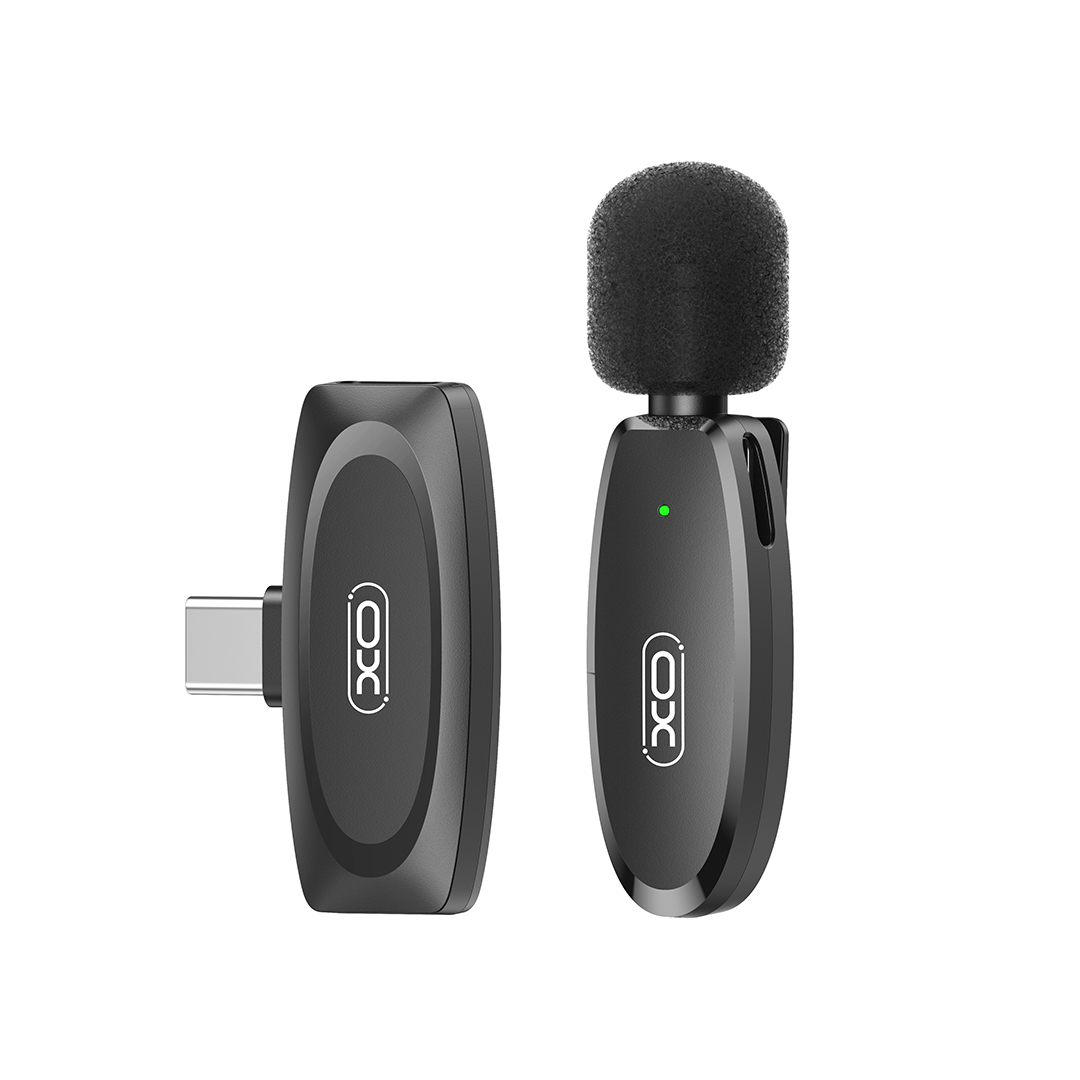 XO MKF08A Ασύρματο Μικρόφωνο Collar Clip Type-C XO MKF08A Ασύρματο Μικρόφωνο Collar Clip Type-C