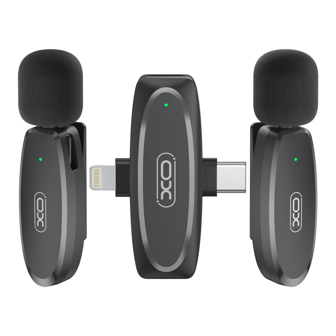 XO MKF10 Type-C+Lightning 2-σε-1 Ασύρματο Μικρόφωνο XO MKF10 Type-C+Lightning 2-σε-1 Ασύρματο Μικρόφωνο - Image 4