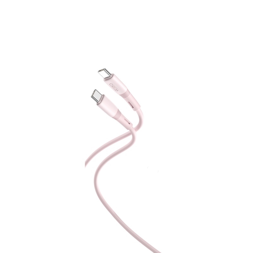 XO NB-Q226B Καλώδιο Φόρτισης - Data 60W Type-C σε Type-C 1m Ροζ XO NB-Q226B Καλώδιο Φόρτισης - Data 60W Type-C σε Type-C 1m Ροζ - Image 7
