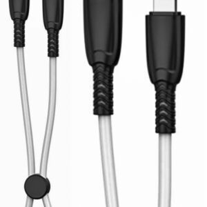 XO NB-Q248A Καλώδιο Φόρτισης + Data Suluo Series Type-c to Lightning 27W L=25cm Άσπρο