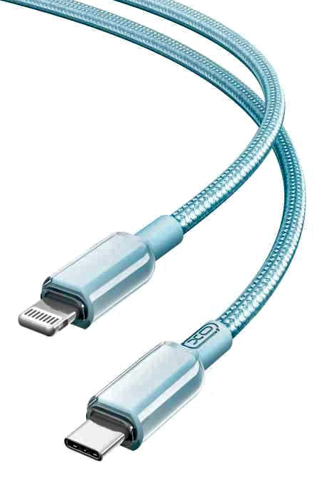 XO NB-Q250A Καλώδιο Φόρτισης + Data PD 27W Type-C σε Lightning PVC 1m Μπλέ XO NB-Q250A Καλώδιο Φόρτισης + Data PD 27W Type-C σε Lightning PVC 1m Μπλέ