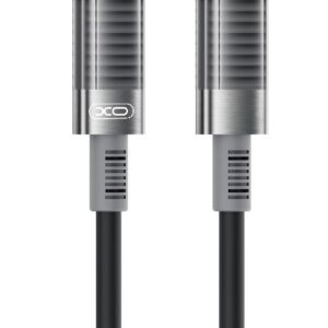 XO NB-Q282A Καλώδιο Σιλικόνης Type-c σε Lightning 30W Μαύρο