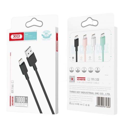 XO NB156 USB Καλώδιο Φόρτισης για Micro Ροζ XO NB156 USB Καλώδιο Φόρτισης για Micro Ροζ - Image 3