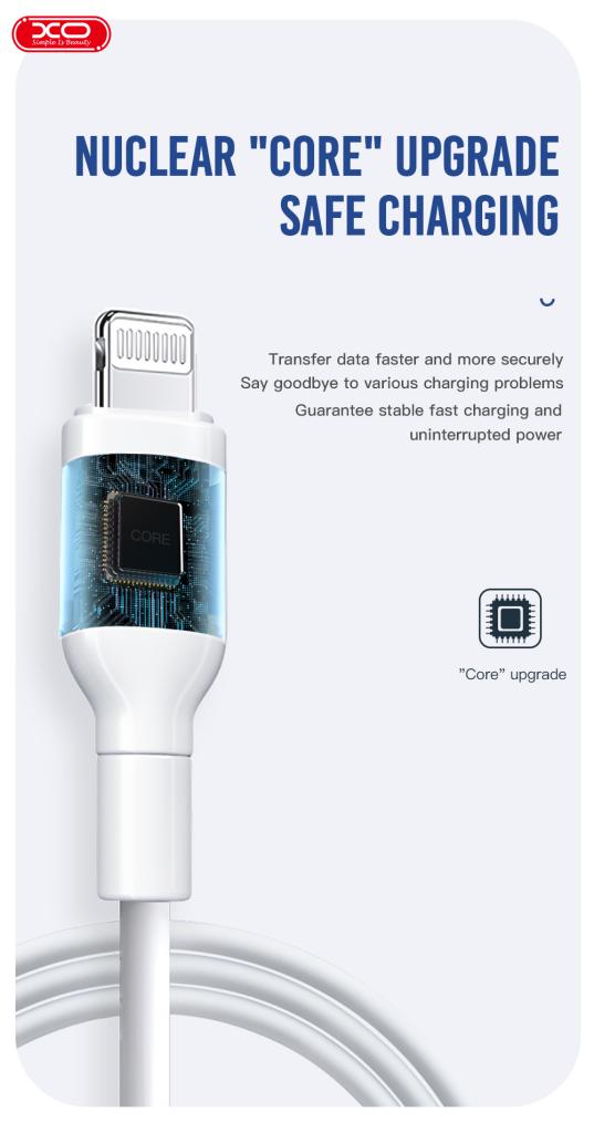 XO NB212 2.1A USB Καλώδιο Φόρτισης για Micro Μαύρο XO NB212 2.1A USB Καλώδιο Φόρτισης για Micro Μαύρο - Image 4