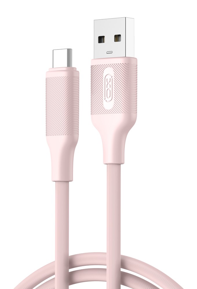 XO NB265 Μινιμαλιστικό Καλώδιο Type-C Ροζ XO NB265 Μινιμαλιστικό Καλώδιο Type-C Ροζ