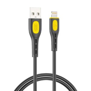 XO NB280 Καλώδιο Δεδομένων Lightning 1M 3A Μαύρο