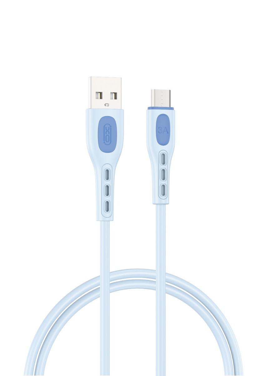 XO NB280 Καλώδιο Δεδομένων Micro 1M 3A Μπλε XO NB280 Καλώδιο Δεδομένων Micro 1M 3A Μπλε