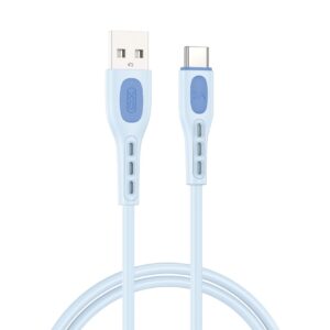 XO NB280 Καλώδιο δεδομένων Type-C 1M 3A Μπλε