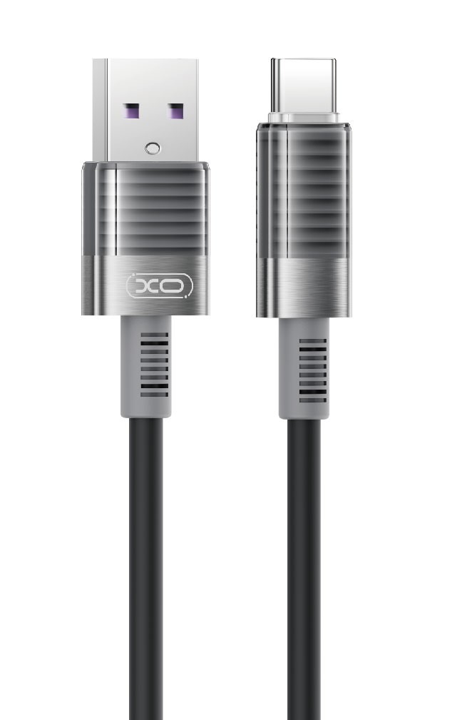 XO NB282 Καλώδιο Γρήγορης Φόρτισης Σιλικόνης 6A Type-C Μαύρο XO NB282 Καλώδιο Γρήγορης Φόρτισης Σιλικόνης 6A Type-C Μαύρο