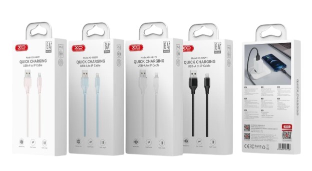 XO NB291 Καλώδιο Φόρτισης & Μεταφοράς Δεδομένων Lightning Braided 6A Μαύρο XO NB291 Καλώδιο Φόρτισης & Μεταφοράς Δεδομένων Lightning Braided 6A Μαύρο - Image 6