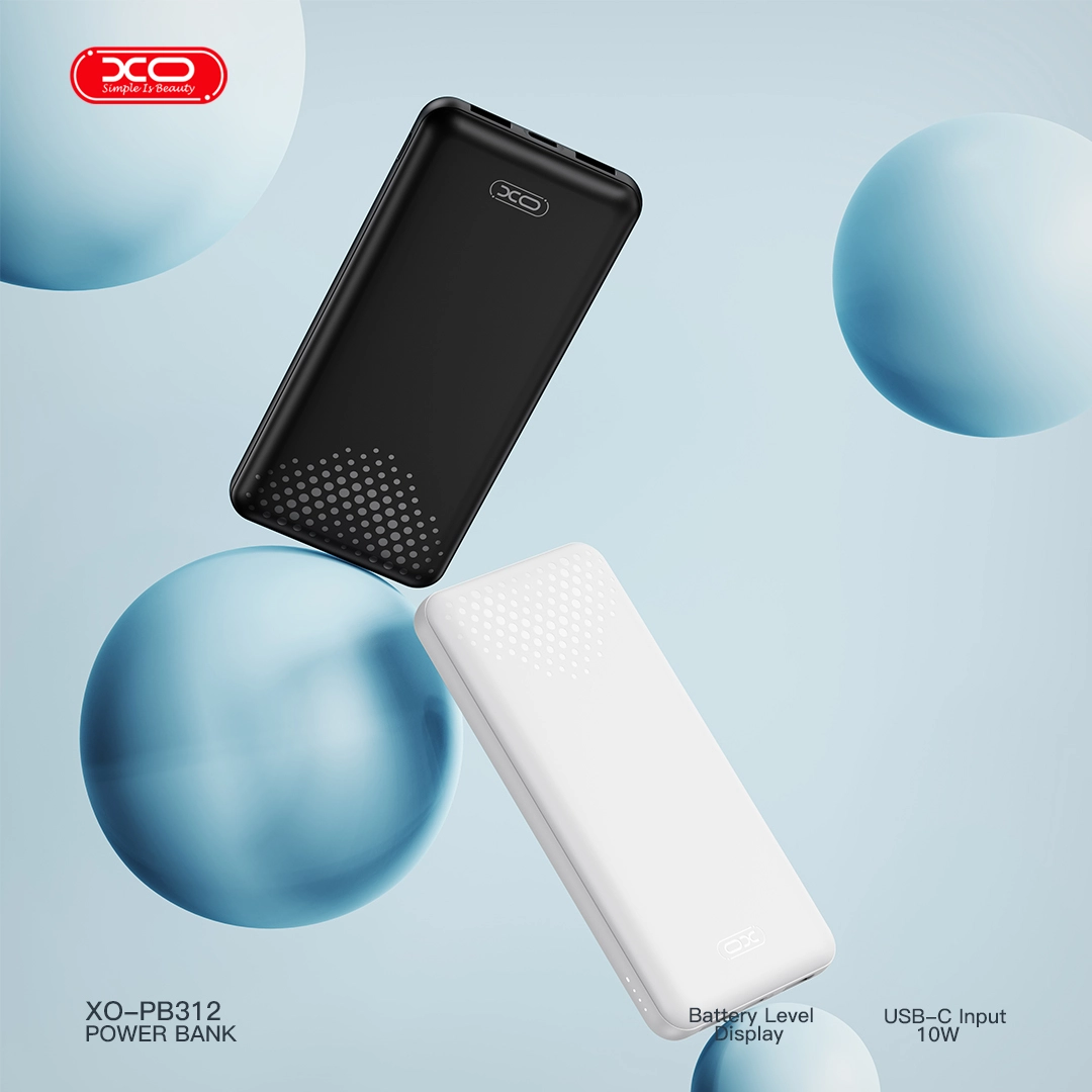 XO PB312 Powerbank 10.000mAh Λευκό XO PB312 Powerbank 10.000mAh Λευκό - Image 3