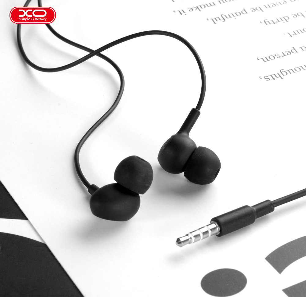 XO S6 Candy Handsfree Μαύρο XO S6 Candy Handsfree Μαύρο - Image 2
