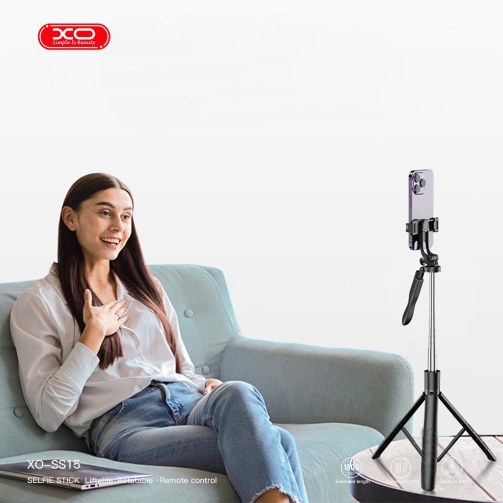 XO SS15 Bluetooth Selfie Stick με Ενισχυμένο Στήριγμα με τρία πόδια 1.8m XO SS15 Bluetooth Selfie Stick με Ενισχυμένο Στήριγμα με τρία πόδια 1.8m - Image 6