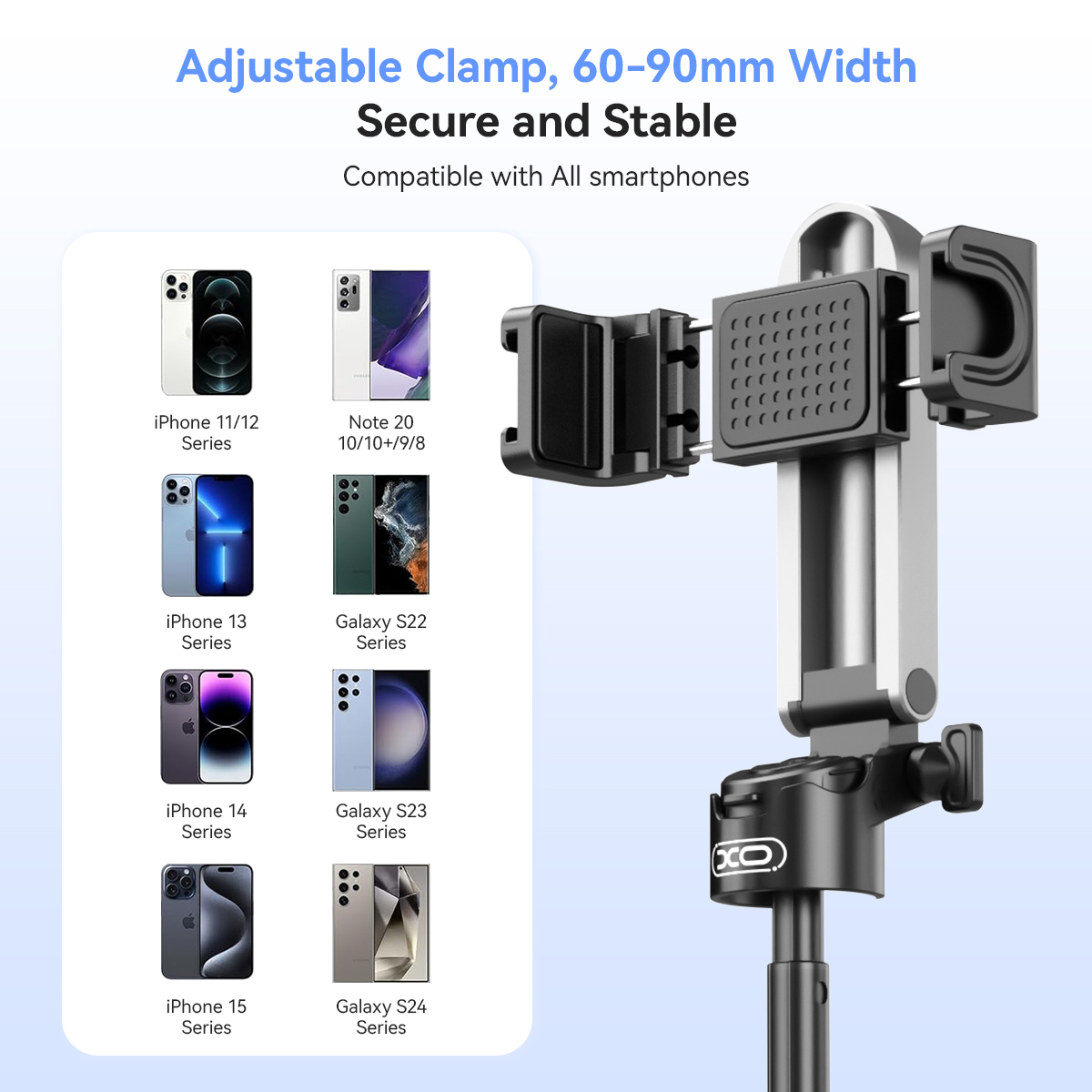 XO SS21 Πολυλειτουργικό Mini Bluetooth Selfie Stick 4 σε 1 XO SS21 Πολυλειτουργικό Mini Bluetooth Selfie Stick 4 σε 1 - Image 12