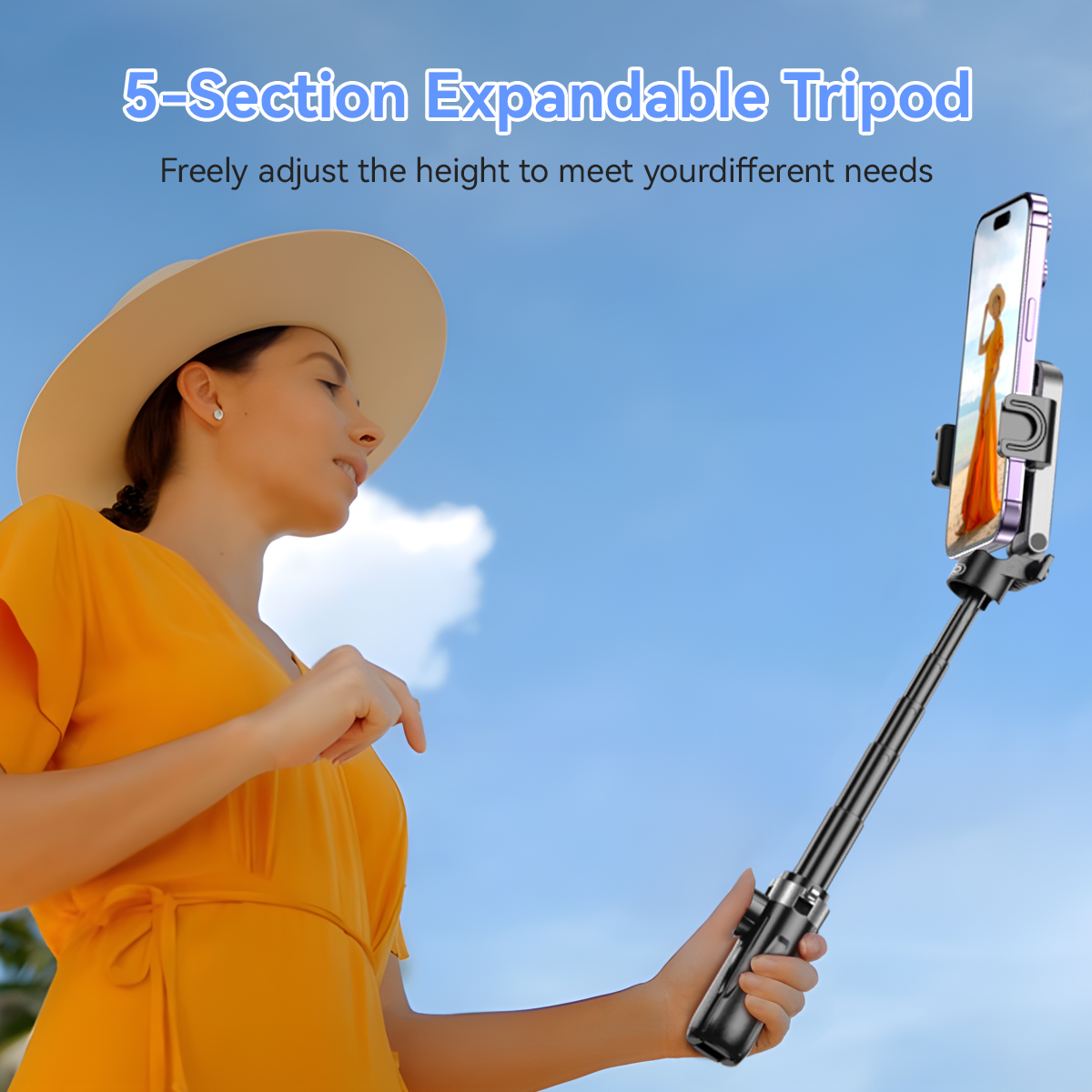 XO SS21 Πολυλειτουργικό Mini Bluetooth Selfie Stick 4 σε 1 XO SS21 Πολυλειτουργικό Mini Bluetooth Selfie Stick 4 σε 1 - Image 16