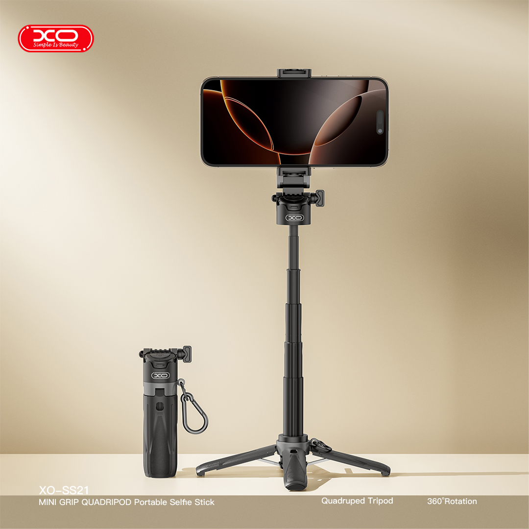 XO SS21 Πολυλειτουργικό Mini Bluetooth Selfie Stick 4 σε 1 XO SS21 Πολυλειτουργικό Mini Bluetooth Selfie Stick 4 σε 1 - Image 21
