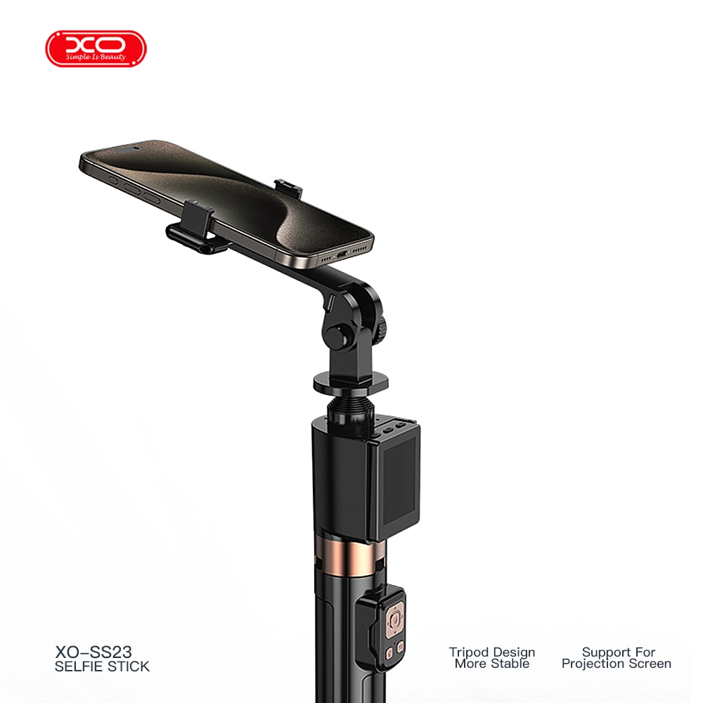 XO SS23 Smart Bluetooth Selfie Stick με 2 Φώτα XO SS23 Smart Bluetooth Selfie Stick με 2 Φώτα - Image 5
